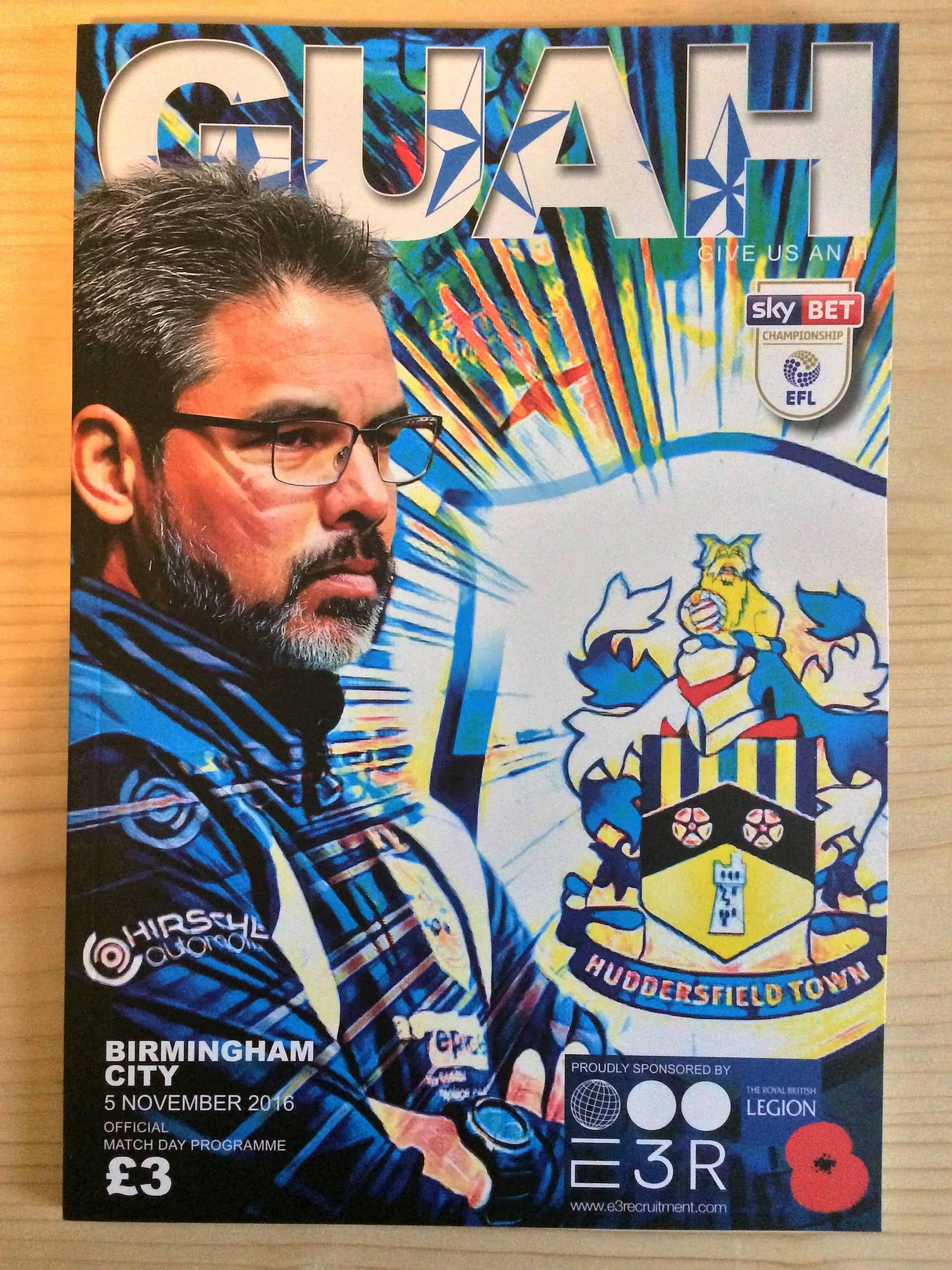 Huddersfield Town FC v Birmingham City FC